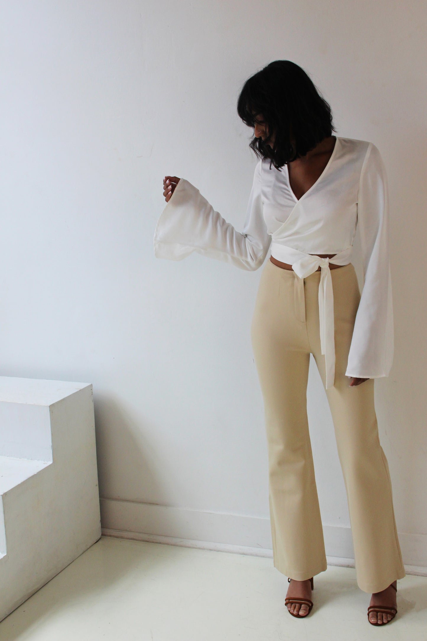 Fiora Wrap Blouse